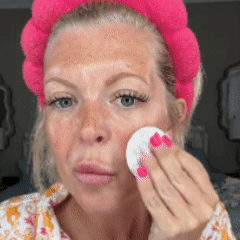 Tap cushion foundation onto the face and blend outward