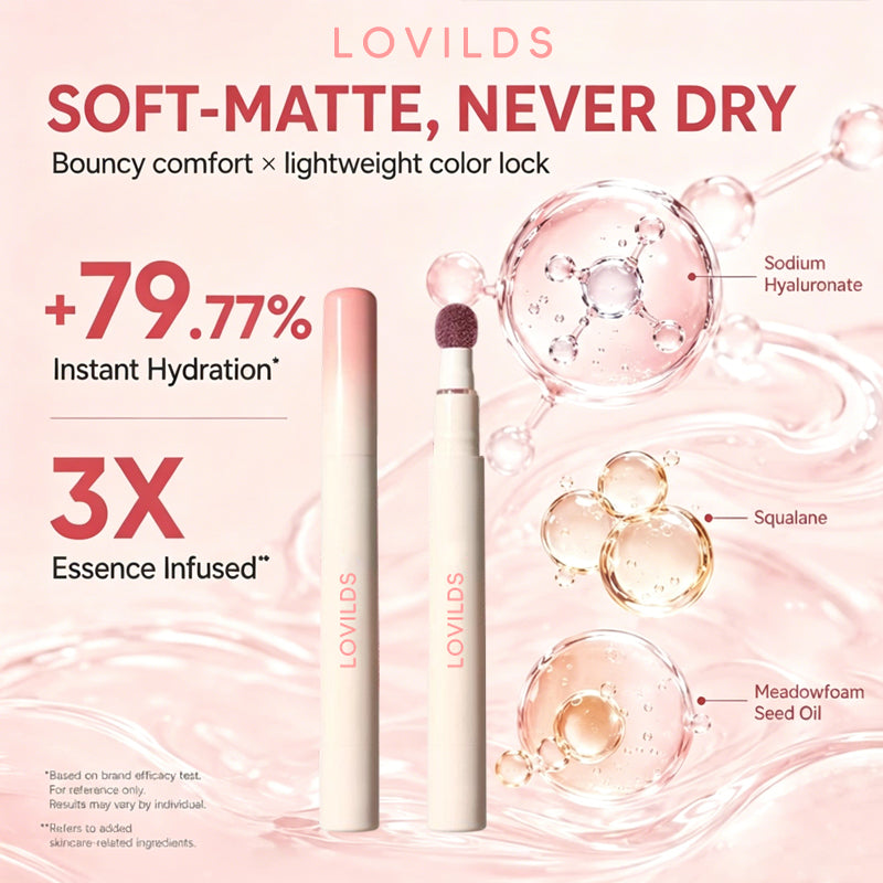 ⏰ Last Day Only! 🎁 Buy 1 Get 1 FREE — Cushion Lip Powder Cream