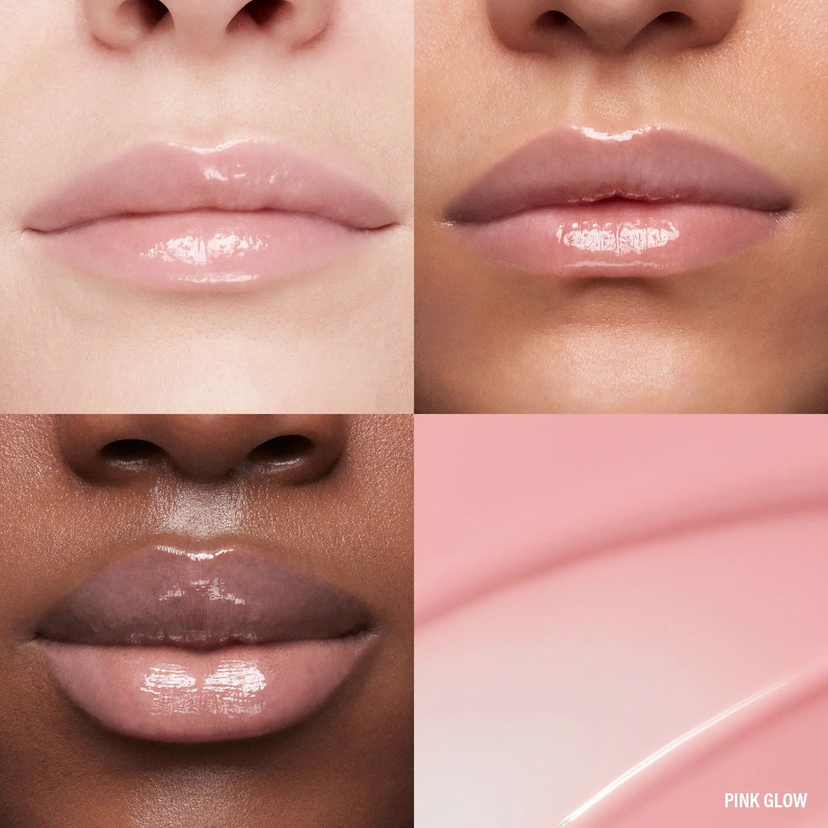 Pink Glow lip serum result